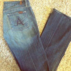 7 for all Mankind “A” Pocket Jean